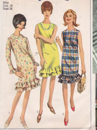 старинные платья 50-х годов от francy