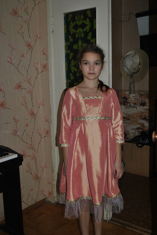 Платье «Персик» от mariulkavalova
