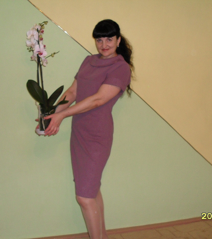 Платье цвета орхидеи, или с днем рождения!!! от Ольга Д