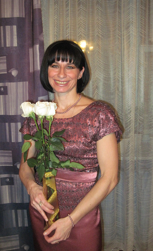 Платье на свой 45-летний юбилей от Svet Lana