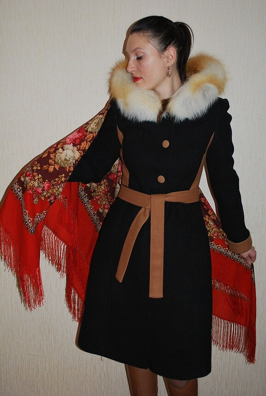 Пальто «Лисичкина радость» от Natinelle