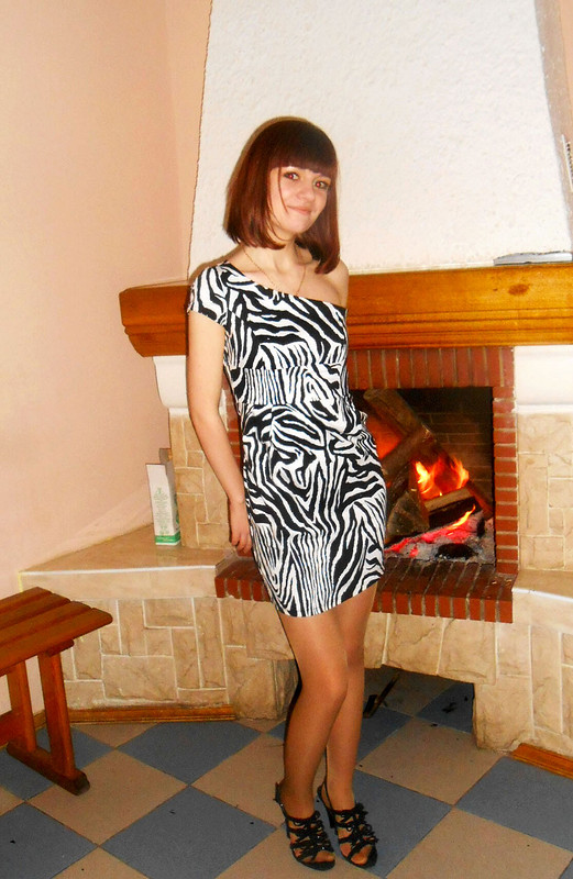 Платье-зебра)) от Victoria140393