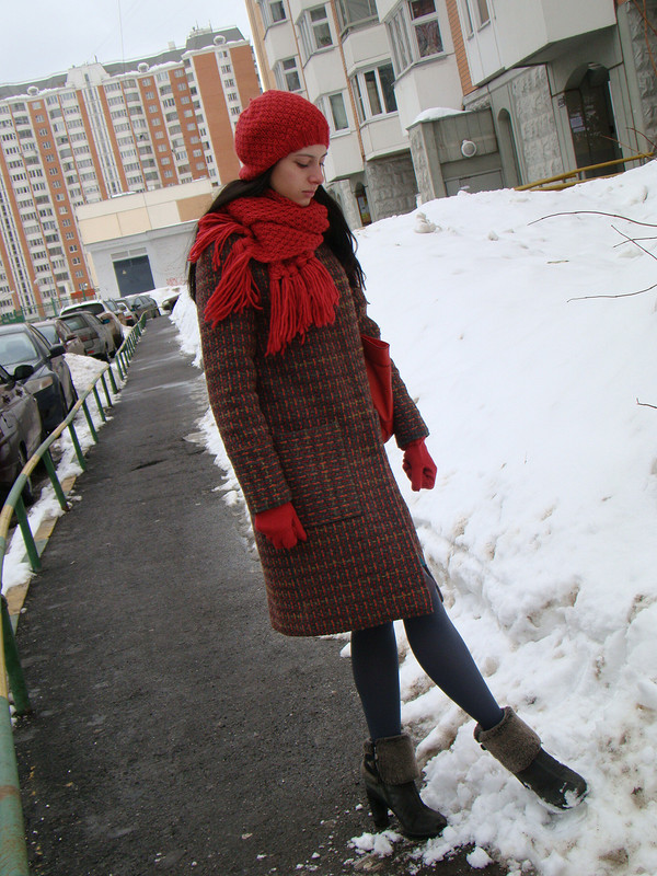Зимнее пальто для дочки от yanetta