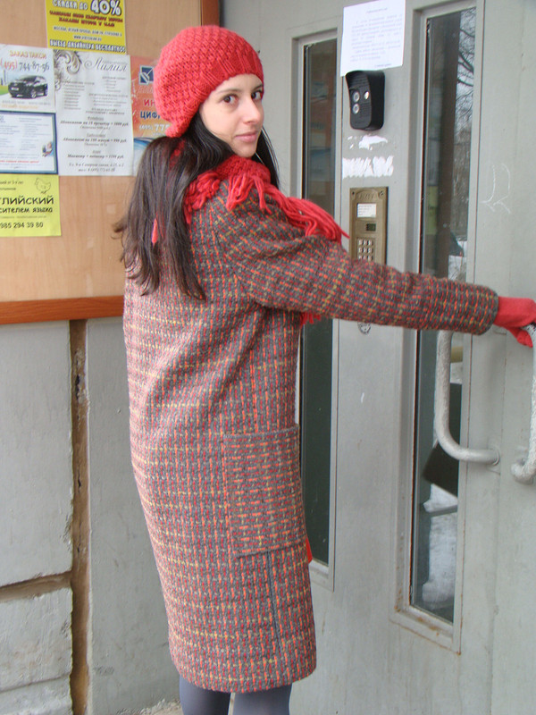 Зимнее пальто для дочки от yanetta