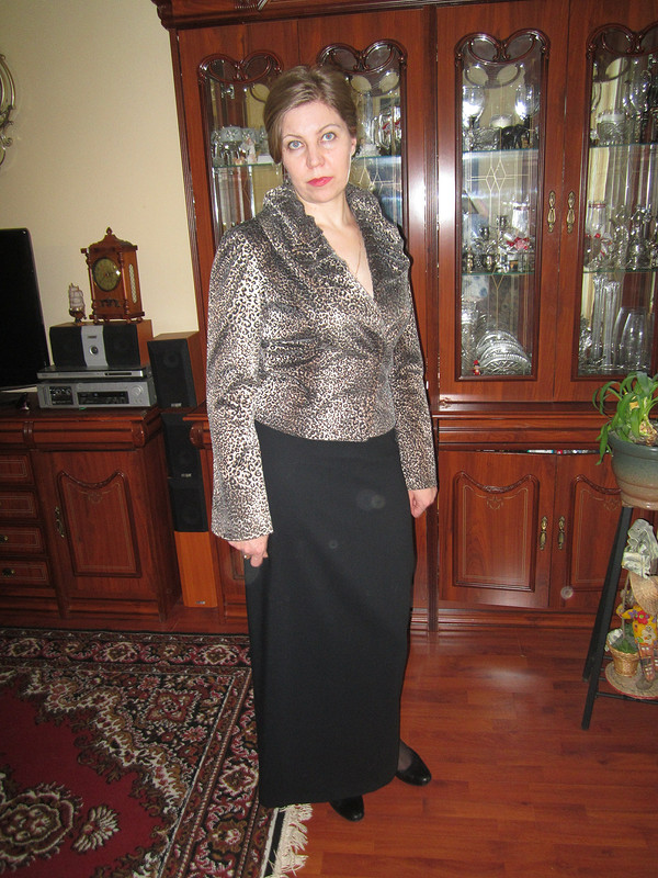 Леопардовый пиджак от Svetlana I