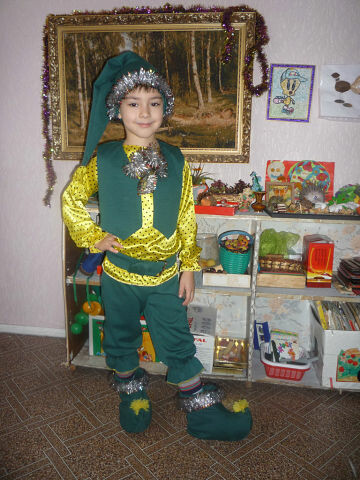 Новогодний костюм «Гномик» от Гриценко Ирина