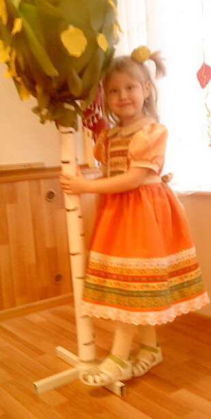платье в фольклорном стиле на любой праздник от baramunda24