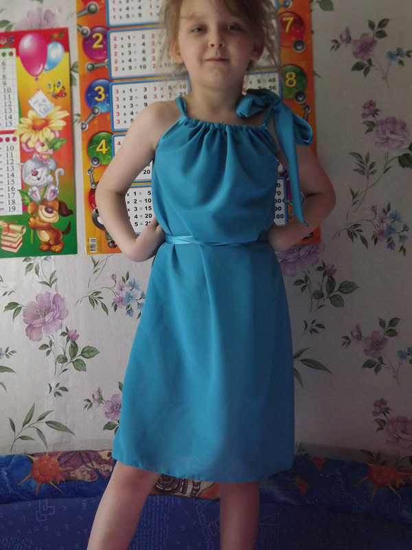 Быстро-платье для дочки от Юлия Ш