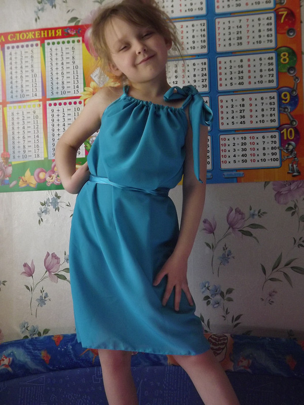 Быстро-платье для дочки от Юлия Ш