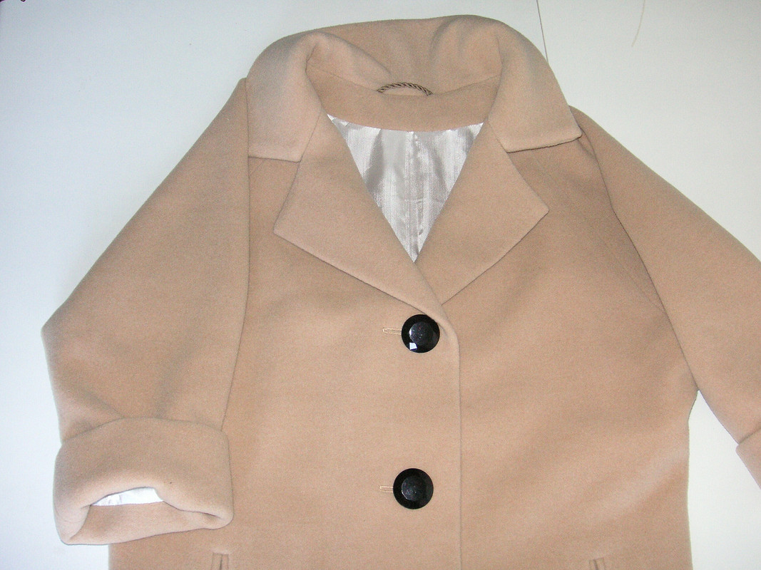 Пальто-реглан на основе цельнокроеного рукава от Елена  arvovna
