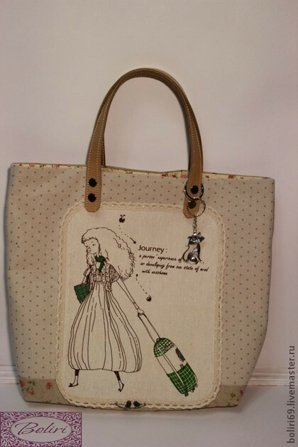 Летняя сумка из коллекции «Путешествие Эльзы» от Ирина Болдырева