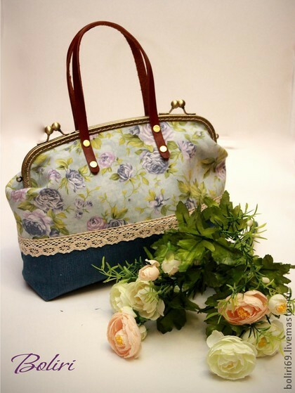 Летняя сумка из коллекции «шебби-шик» от Ирина Болдырева