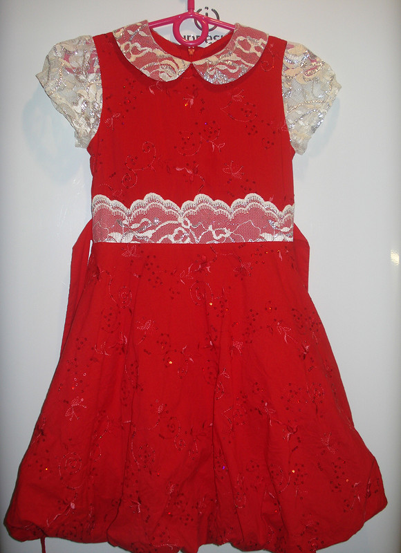 Красное платье (баллон) от Ксюша72