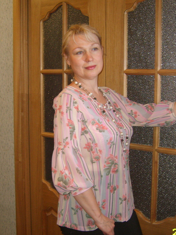 Розовая блузка от Оксана Иванчикова