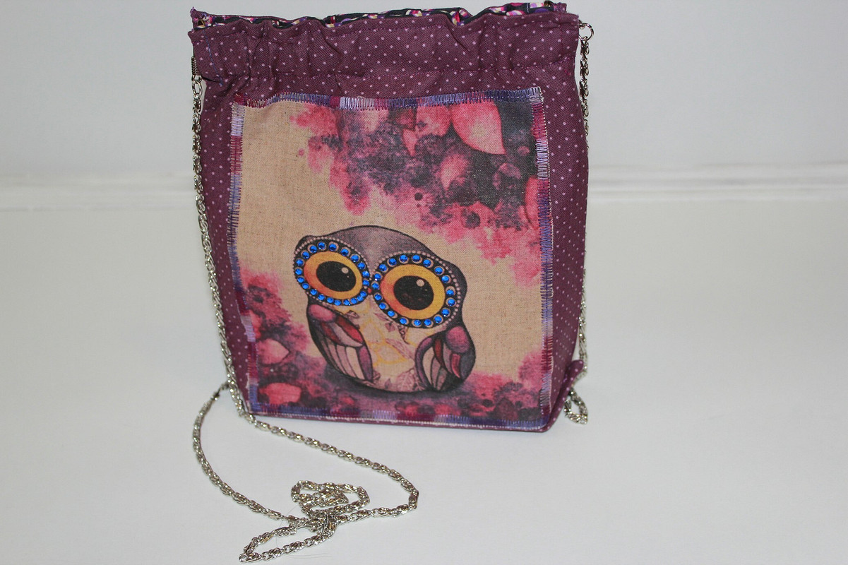 миниатюрная летняя сумочка «Волшебная сова» от Ирина Болдырева