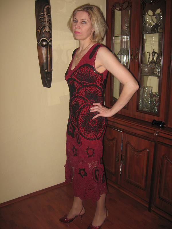 Вязаное платье от Svetlana I