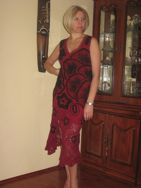 Вязаное платье от Svetlana I