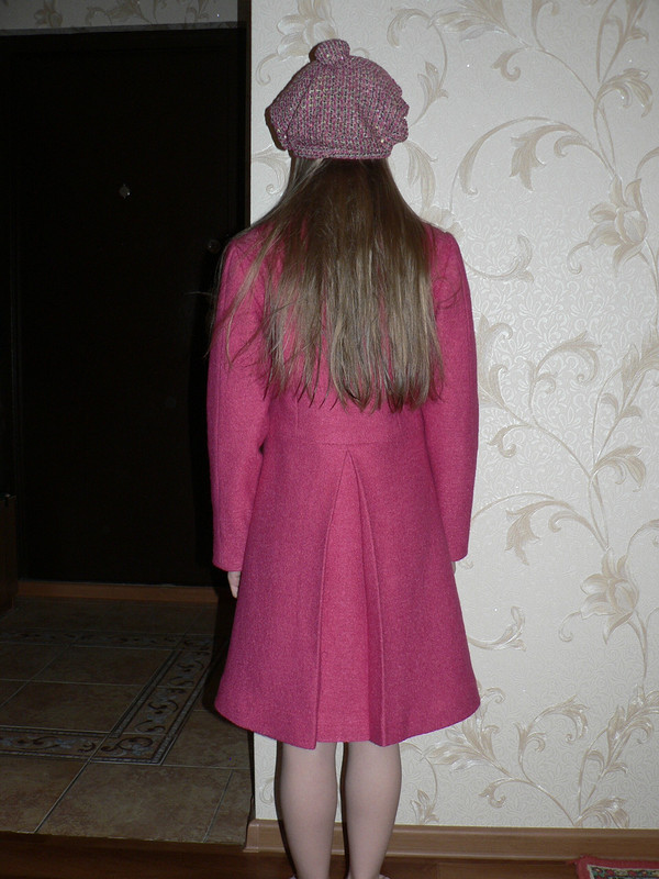 Розовое пальто для дочки от LaraS75