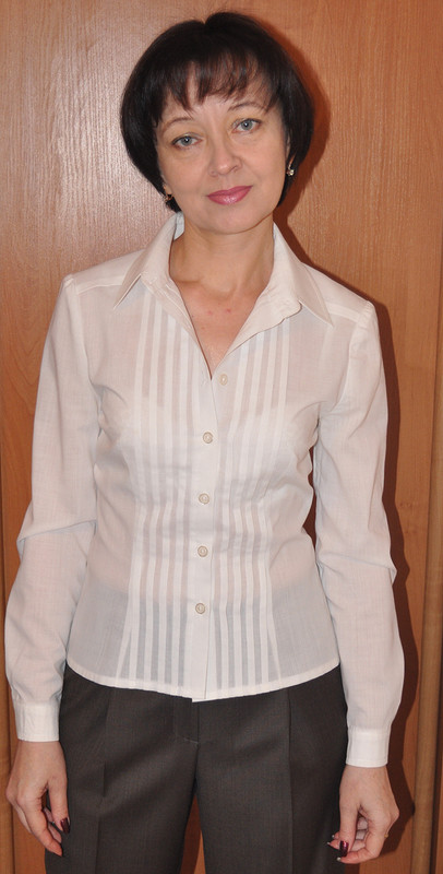 Белая блузка от Галина