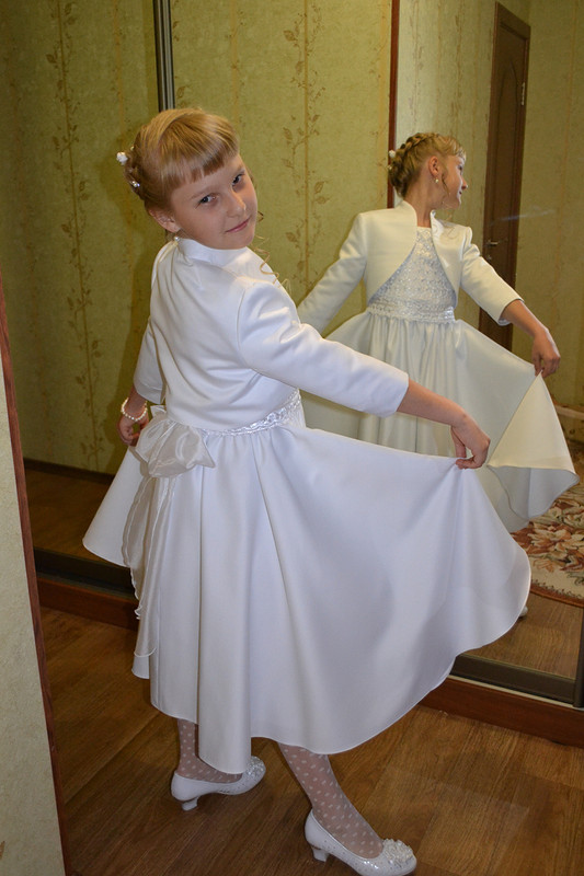 платье на выпускной в начальной школе от ЛЮБЧЕНОК