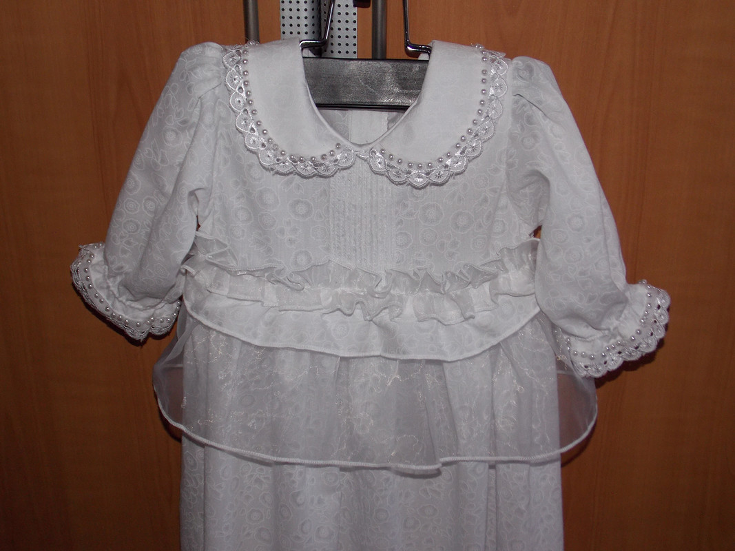 Крестильное платье для юной модницы от Tatyana-K-L