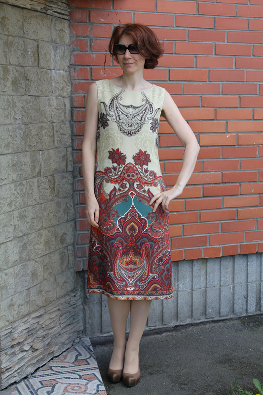 Платье(купон Etro) от мамасони