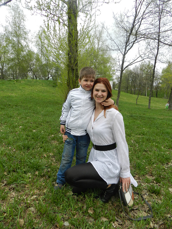 Моя любимая белая блузка от Юрина Елена