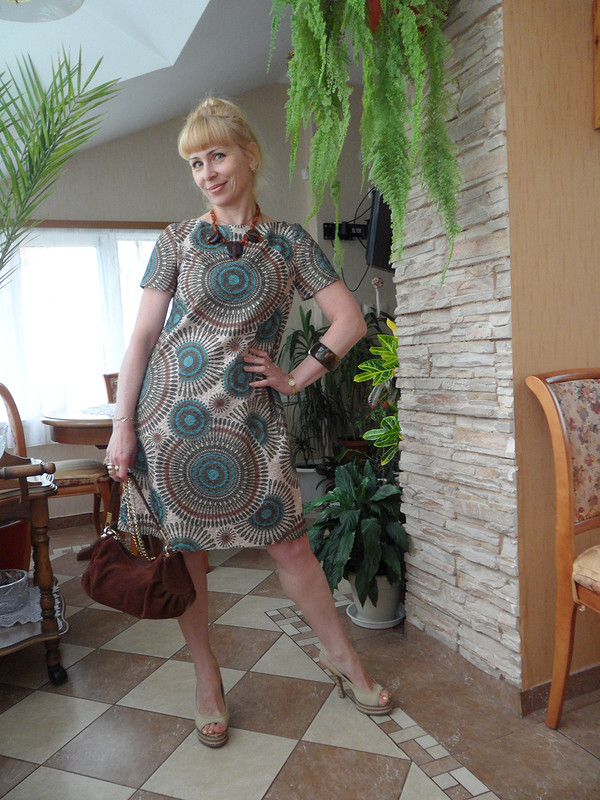 Платье в стиле 60-тых от Diana L