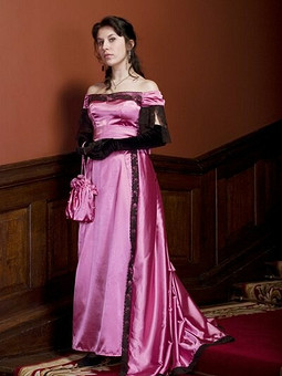 Работа с названием Платье моды 19 века