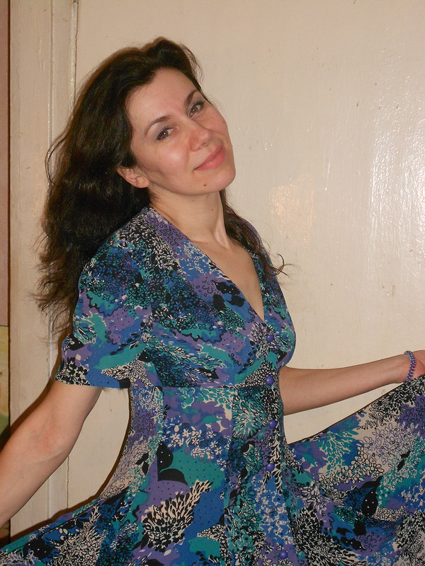 Мое винтажное платье от Таня Гарькавая