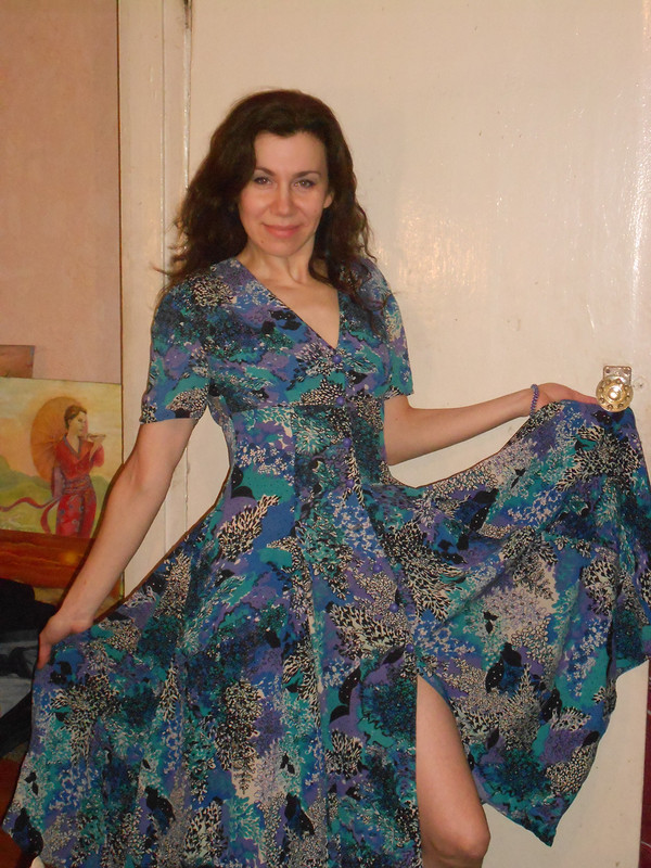 Мое винтажное платье от Таня Гарькавая