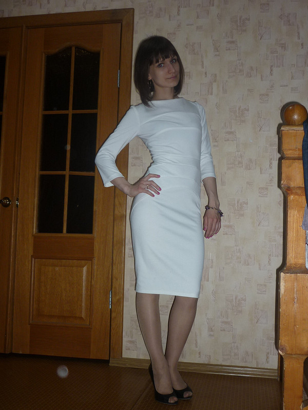 Платье-футляр с молнией от Svetlana87
