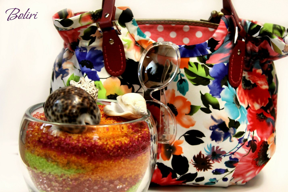 летняя сумка «Цветочная поляна» от Ирина Болдырева
