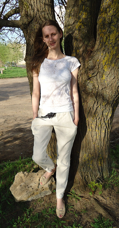 льняные брюки для пеших прогулок от Alenka87