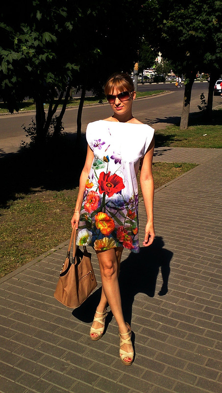 платье «футболка» от Князева Людмила