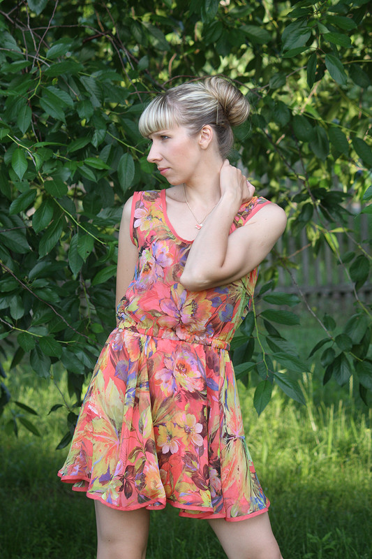 Платье «Тропический цветок» от lisichkairishka