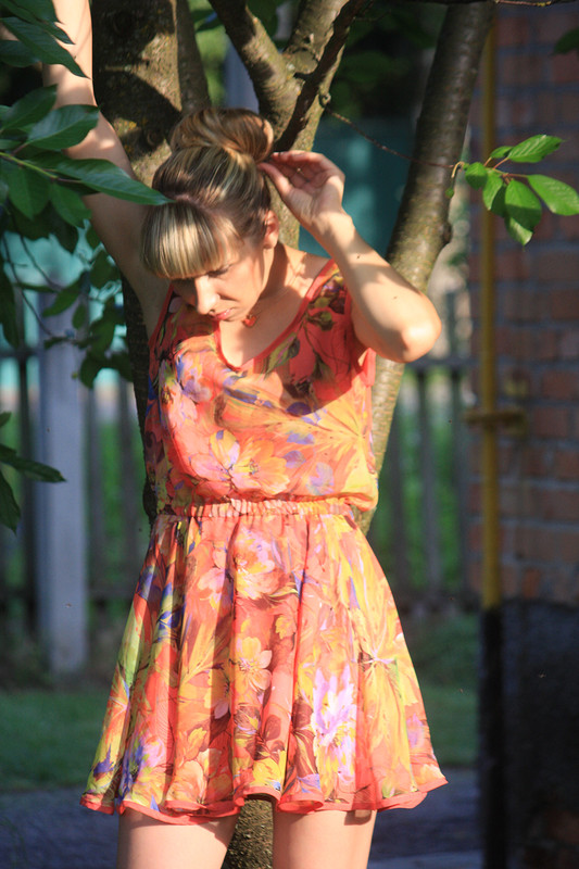 Платье «Тропический цветок» от lisichkairishka