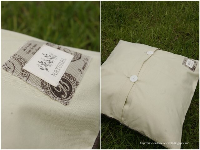 Мужская подушка с вышивкой от tanya2013