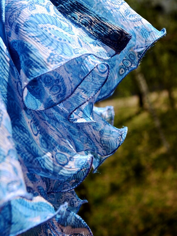 Летняя блузка-туничка «Волшебные огурцы» от Verevochca