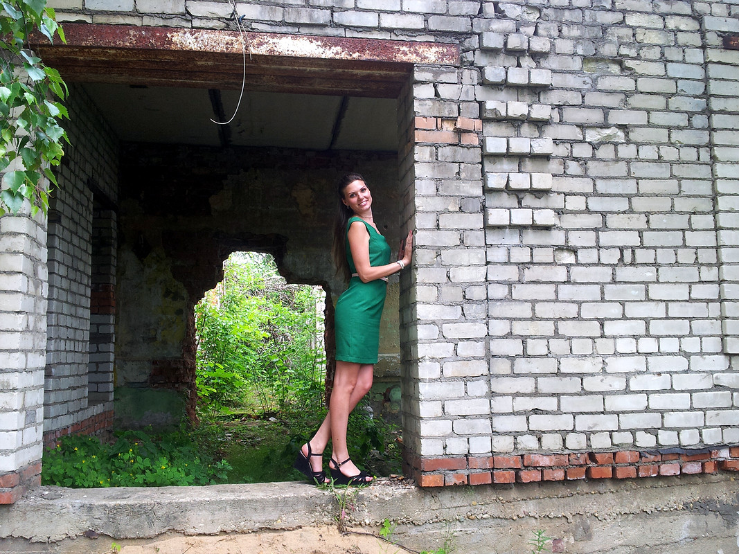 Зеленое платье от Tori3105