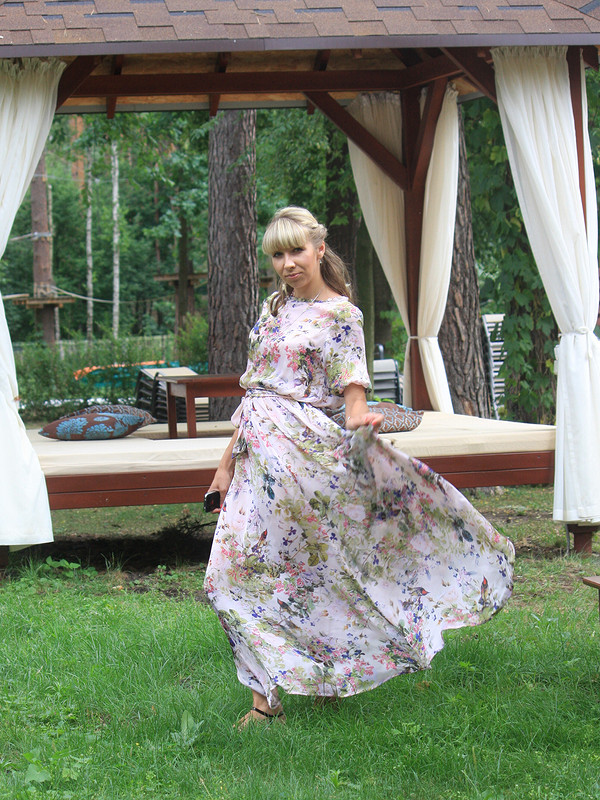 Платье в пол «Восточный мотив» от lisichkairishka