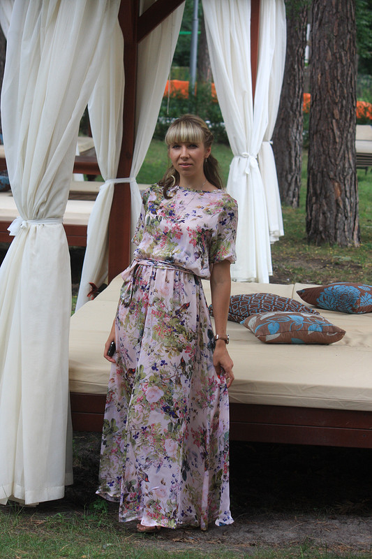 Платье в пол «Восточный мотив» от lisichkairishka