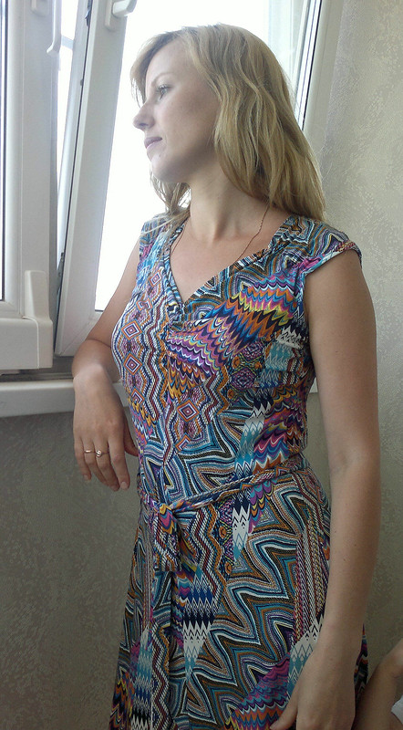 Яркое платье от LenokA