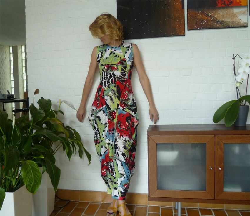Платье по выкройке Vogue 1234 от Voilier