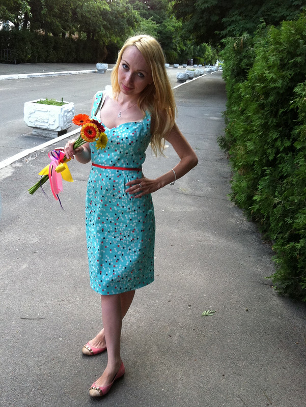 Платье в горошек! от Vikylya