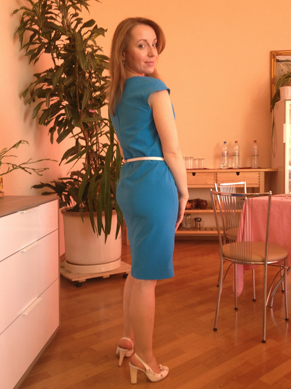Летнее офисное платьице от Natalka