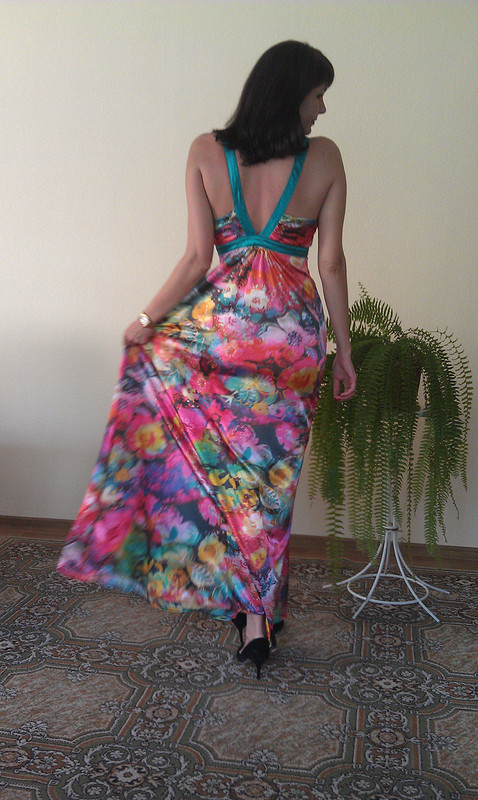 Длинное платье-сарафан от SweetLanko