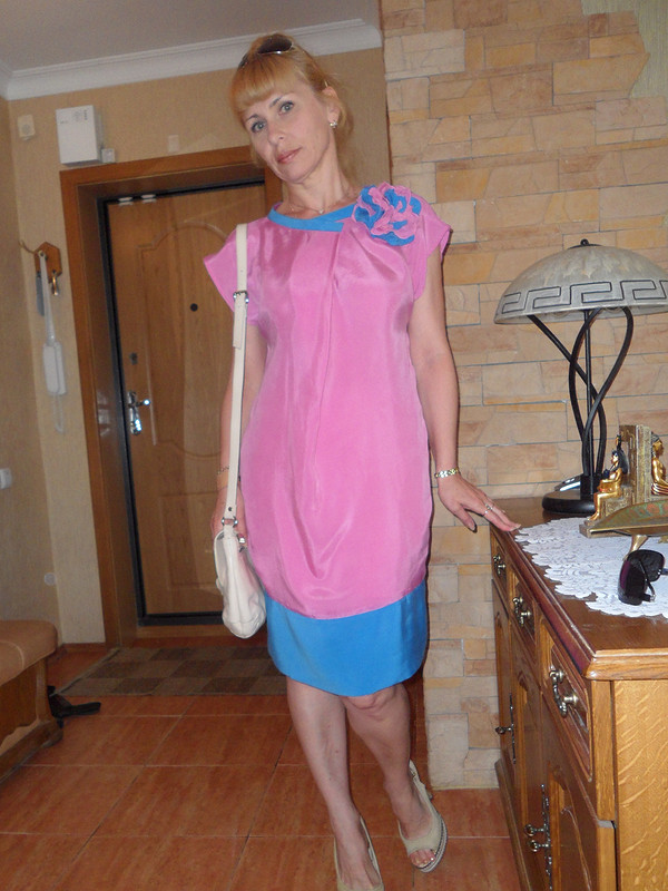 Платье- «розовая мечта» от Diana L