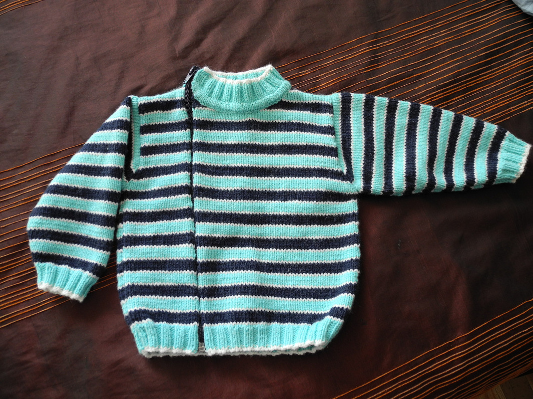 День вязания. Пуловер для сына от Nata REN