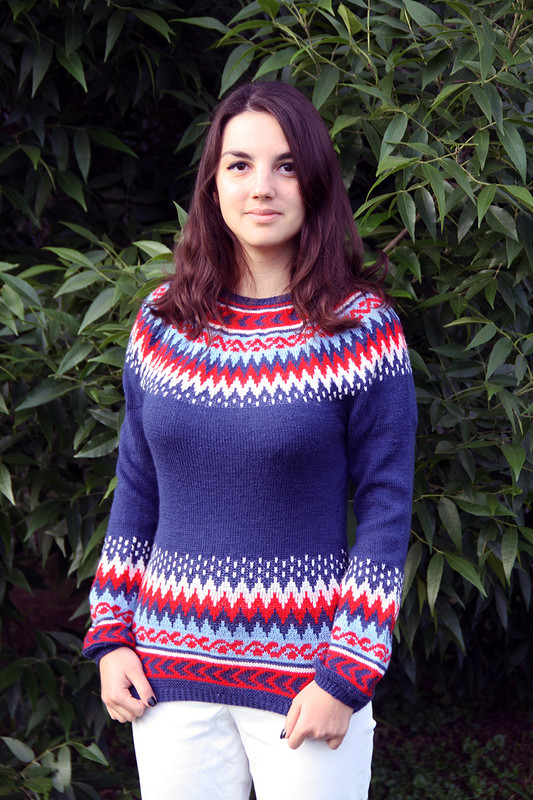 День вязания! Пуловер для Марины от enchantress